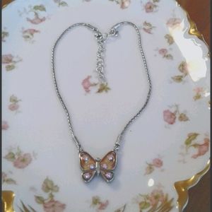 Brighton RARE retired Papillion necklace